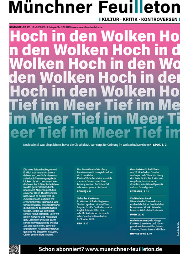 Münchner Feuilleton 156 November 2025