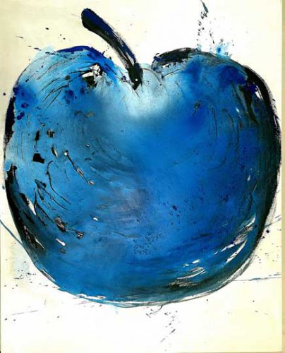 »Blauer Apfel Nr. 2« © Wang Yani